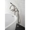 Aqua Vintage CCK8108DL Freestanding Tub Faucet with Supply Line, Stop Valve, Brushed Nickel CCK8108DL - alternate 6